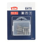 Бита КМ (815718) PH2 магнитная 25 мм (10 шт.)