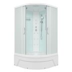 Душевая кабина Erlit 120х120 см ER5720TW3 профиль белый