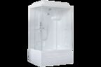Душевая кабина Royal Bath 100х80 RB8100BP1-T-R стекло прозрачное, профиль сатин