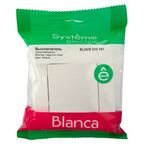 Выключатель встраиваемый Systeme Electric Blanca 1 клавиша 10 А цвет белый