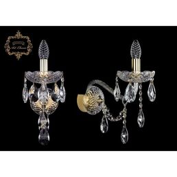 Хрустальное бра Art Classic 45962 10.25.1.200.XL.Gd.Sp подсвечник с подвесками