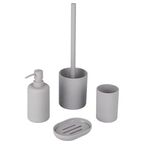 Мыльница Swensa Swanny Granit3 SWP-8024GRY-04 пластик цвет серый