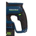 Перфоратор аккумуляторный бесщеточный SDS-plus Rockfield RF2254BK, 20 В Li-Ion 4 Ач, 2 Дж