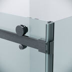 Душевой уголок Grossman Classic 110x80 120.K33.04.1180.42.00 без поддона, стекло прозрачное, профиль графит сатин