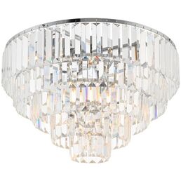 Потолочная люстра каскадная хрустальная Arte Milano Sorrento-7209 377209/7/490 CR