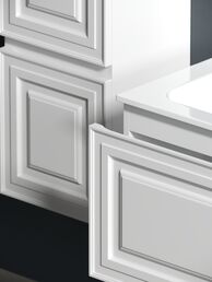 Тумба с раковиной Sancos Very VR100W 102 см подвесная, Bianco