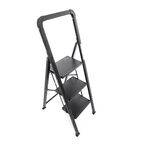 Стремянка стальная Zalger 3 широкие ступени