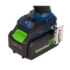 Дрель-шуруповерт аккумуляторная ударная бесщеточная Rockfield RF2094BK, 20 В Li-ion 4 Ач