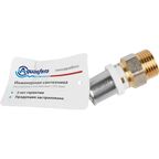 Муфта комбинированная Aquasfera 1/2"x16 мм НР латунь 027-8796