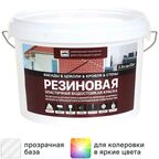 Краска резиновая Jobi трещиностойкая матовая прозрачная база C 2.5 л