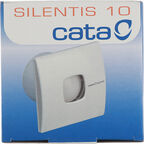 Вентилятор осевой Cata Silentis 10 140х140 мм d100 мм слоновая кость