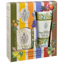 Набор La Florentina Olive Oil & Tomato Leaf крем для рук 75 мл + мыло 106 г