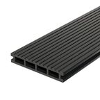 Террасная доска ДПК Decking цвет Жженый кедр 3000x150x24 мм двусторонняя вельвет/структура дерева 0.45 м²