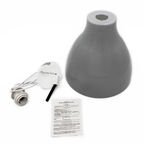 Светильник подвесной Svet Melodi E27 60 Вт серый IP20 (1400-00150)