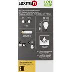 Лампочка светодиодная Lexman груша E27 3000 лм теплый белый свет 24 Вт