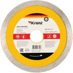 Диск алмазный универсальный Kranz сплошной 125x22.2x1.8 мм
