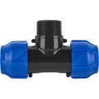 Тройник комбинированный Valfex 25x1"x25 мм НР полипропилен