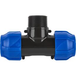 Тройник комбинированный Valfex 25x1"x25 мм НР полипропилен
