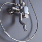 Душевая стойка RGW Shower Panels SP-25 хром, с изливом