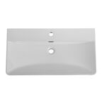 Раковина мебельная BelBagno 81 см BB-8076-3-80 белый глянцевый
