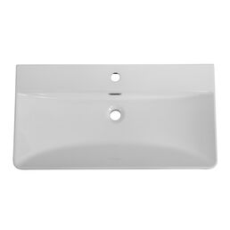Раковина мебельная BelBagno 81 см BB-8076-3-80 белый глянцевый