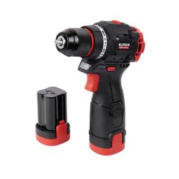 Дрель-шуруповерт аккумуляторная бесщеточная Elitech HD CD 16L2, 16 В Li-ion 2x2 Ач