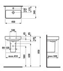 Раковина Laufen Pro-S 1596.1