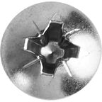 Саморезы универсальные полусферические острые нержавеющая сталь 5x50 8 шт.