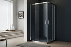 Душевой уголок Royal Bath 110х90 RB HPD-T-CH стекло прозрачное, профиль хром