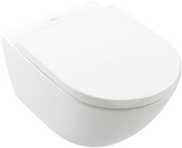 Унитаз подвесной Villeroy & Boch Subway 3.0 4670TS01 с сидением микролифт
