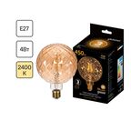 Лампа светодиодная Gauss Filament Carat E27 4 Вт 380 Лм свет тёплый белый