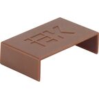 Заглушка для кабель-канала IEK 40x25 мм цвет дуб 4 шт.