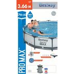 Бассейн каркасный Bestway 56416 BW 366x76 см