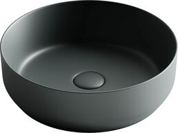 Раковина накладная Ceramica Nova Element CN6022MDH темный антрацит матовая