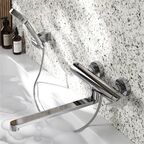 Смеситель для ванны Wasserkraft Berkel 4802L с душевой лейкой, хром