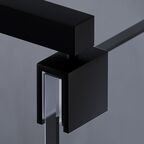 Душевая перегородка Walk In Am.Pm Func 100x200 W84WI-100-F1-BTE стекло прозрачное, профиль черный матовый