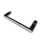 Душевой уголок Abber Sonnenstrand 60x100 AG04060-S100 стекло прозрачное, профиль хром, без поддона