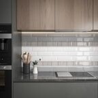 Плитка настенная Kerama Marazzi Аккорд 8.5x28.5 см 0.97 м² глянцевая цвет серый