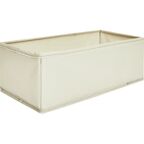 Набор коробок без крышки 31x31/15x31/15x15 см полиэстер цвет бежевый 4 шт