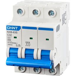 Автоматический выключатель CHINT NXB-63S 3P C32 А 4.5 кА