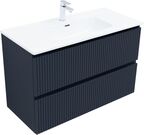 Мебель для ванной комнаты Aquanet Джейн (Flat) 101 см 00335431 подвесная, маренго