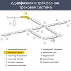 Коннектор Arte Lamp «Optima» для соединения трека углом