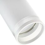 Трековый светильник спот поворотный Ritter Artline 55x100мм под лампу GU10 до 2.6м² металл/пластик цвет белый