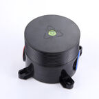Смеситель напольный для ванны Abber Wasserfall AF8615G золото матовое