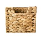 Корзина для хранения 22x18x22 см гиацинт цвет бежевый 2 шт