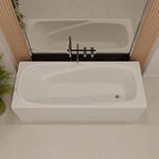 Ванна из искусственного камня Veconi Fresca 170x70 FRS17070 белая