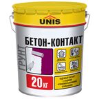 Грунтовка бетоноконтакт Unis Бетон-Контакт, 20 кг, 36 л, розовый