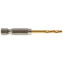 Milwaukee Сверло по металлу RedHEX HSS-G TiN 3мм 2шт 48894763