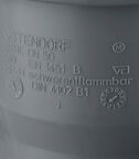 Ревизия Ostendorf HTRE d50 мм пластиковая для внутренней канализации (112600)