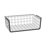 Корзина для хранения 36x14.5x25 см сталь черный
